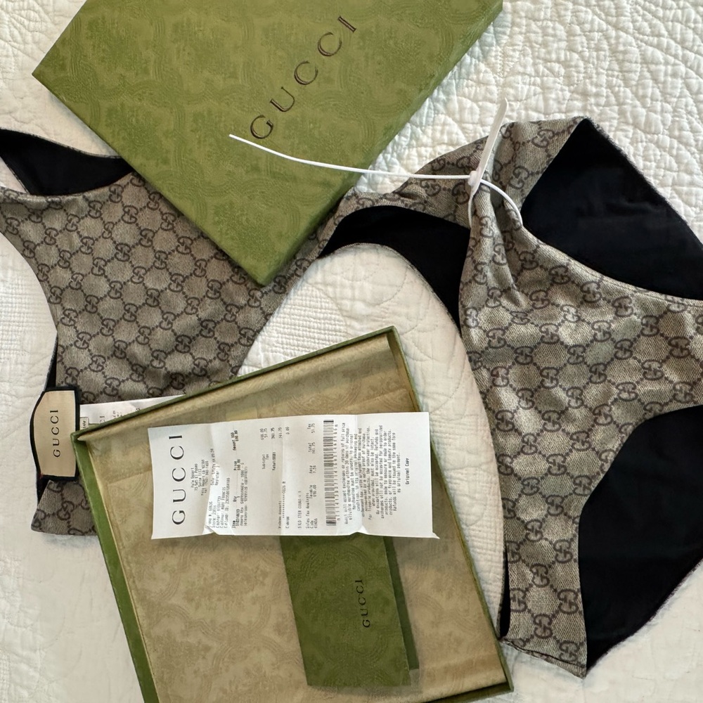 Gucci Monogram Bikini Set #gucci #gucciswim #bikini NWT & box